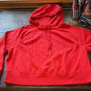 Universal Thread Vibrant Red Fleece Hoodie